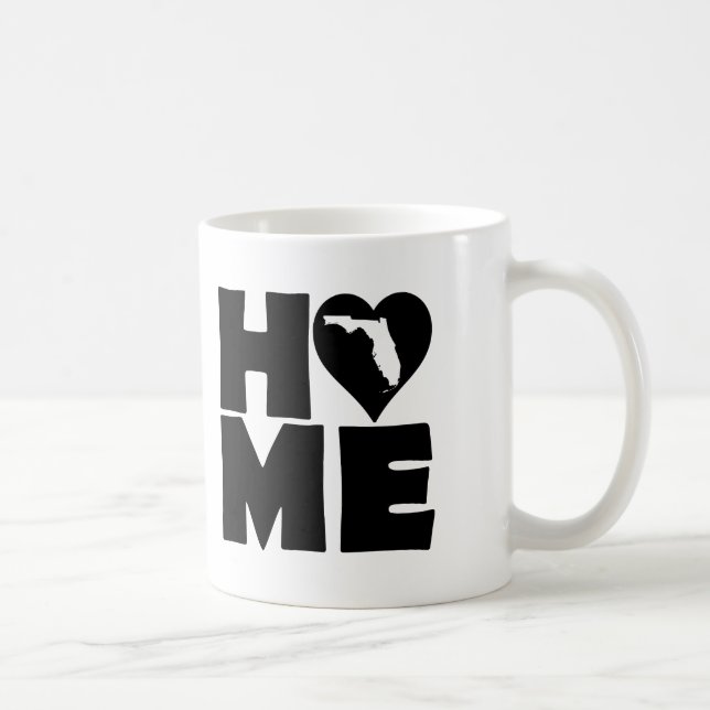Café Caneca Florida Home Heart State ou Caneca de Viage (Direita)