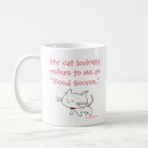 Caneca "Fonte de Alimentos" - Gato