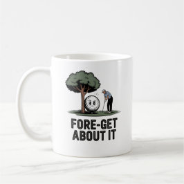 Café Caneca Fore-get About It – Presente Divertido de G