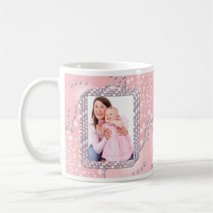 Café Caneca Foto Sublimação Envoltório de Caneca Rosa