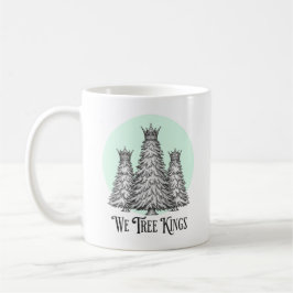 Café Caneca Fun Nós Três Reis Pun Árvore de Natal