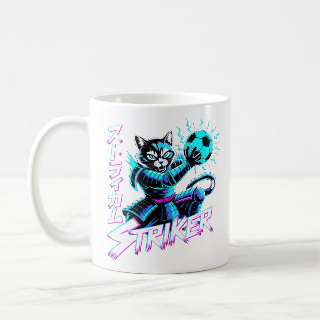 Café Caneca Gato Striker - Perfeita para Gamer e Fãs de (Esquerda)