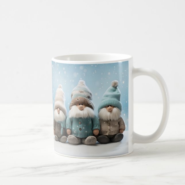 Café Caneca Gnome de Natal Fofo (Direita)
