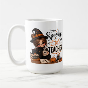 Café Caneca Grande de Halloween para Professores Assust