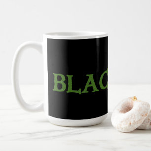 Café Caneca grande de Irlandês Preto