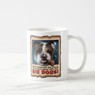 CAFÉ CANECA GRANDE DO CÃO DE BULL DO CÃO