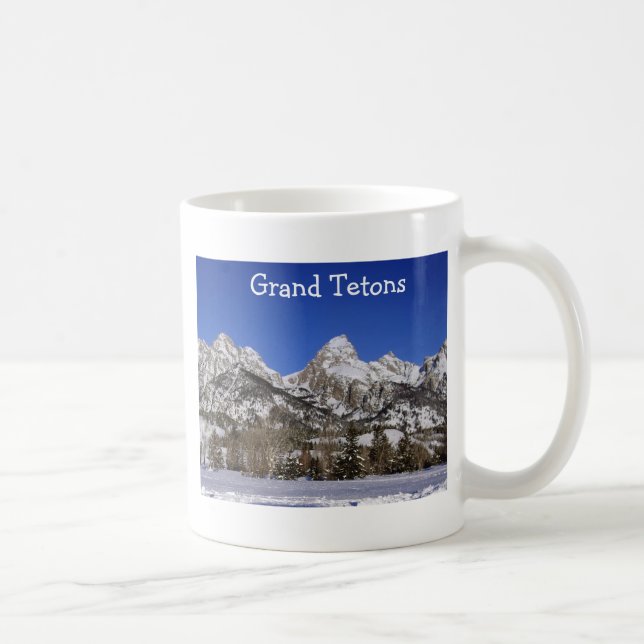 Café Caneca grande do parque nacional de Teton (Direita)
