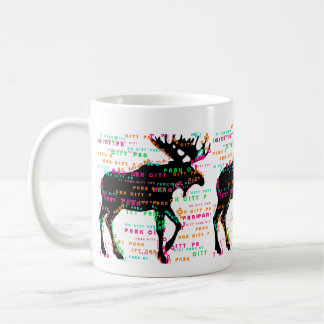 Café Caneca grande dos alces de Park City