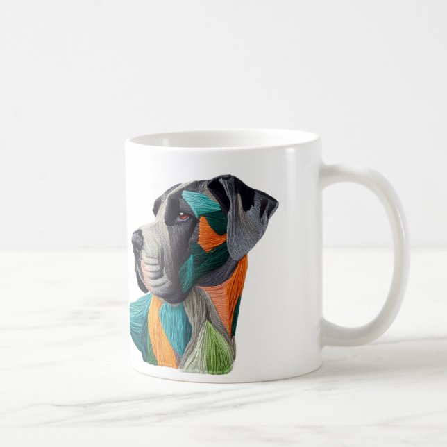 Café Caneca Great Dane de estilo único e detalhado e li (Direita)