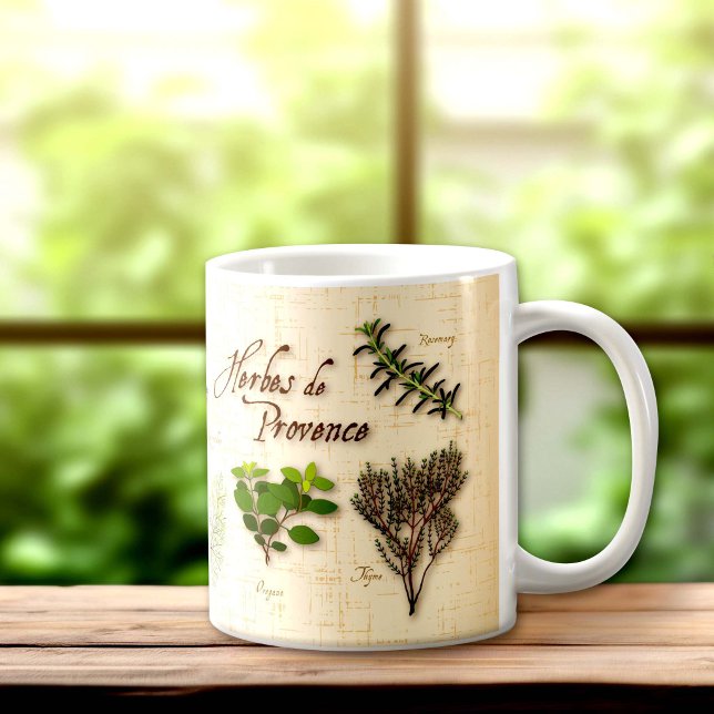 Café Caneca Herbes de Provence (Herbes de Provence Mug, a popular blend of aromatic herbs from southwest France for gourmet chefs.)