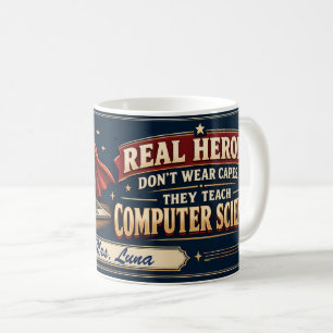 Café Caneca Herói Professor de Ciência da Computação, P