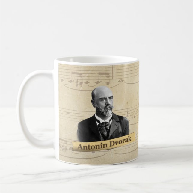 Café Caneca histórica de Antonin Dvorak (Esquerda)