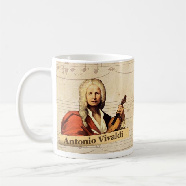 Café Caneca histórica de Antonio Vivaldi (Esquerda)