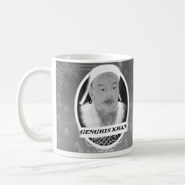 Café Caneca histórica de Genghis Khan (Esquerda)