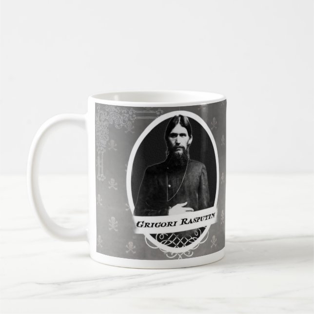 Café Caneca histórica de Grigori Rasputin (Esquerda)