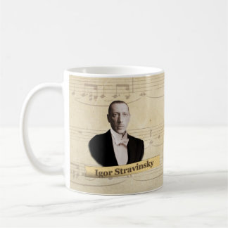 Café Caneca histórica de Igor Stravinsky