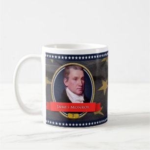 Café Caneca histórica de Jame Monroe