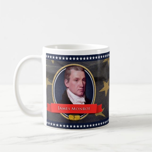 Café Caneca histórica de Jame Monroe (Esquerda)