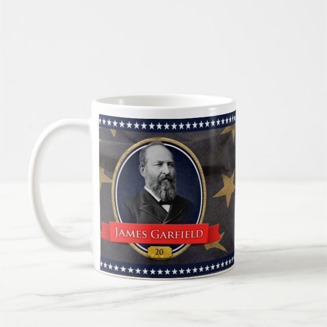 Café Caneca histórica de James Garfield (Esquerda)