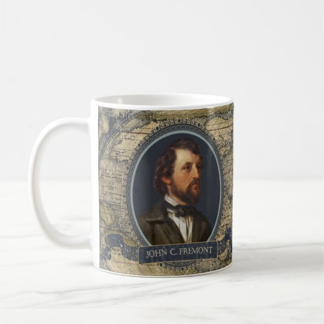 Café Caneca histórica de John C Fremont (Esquerda)
