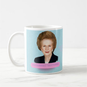 Café Caneca histórica de Margaret Thatcher
