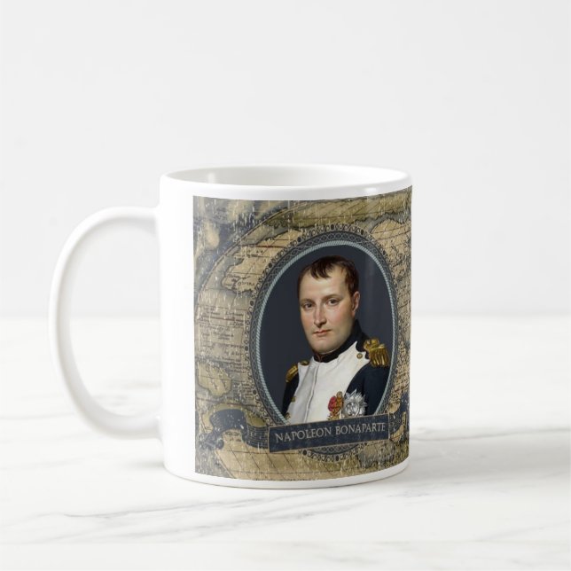 Café Caneca histórica de Napoleon Bonaparte (Esquerda)