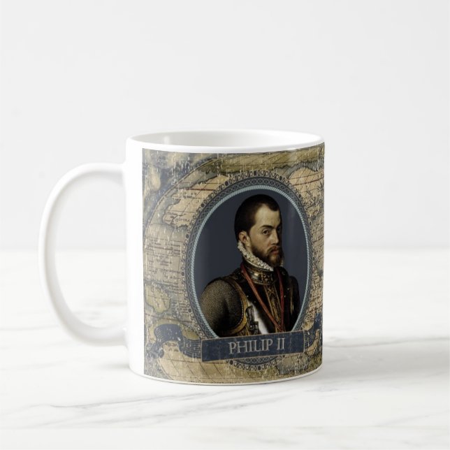 Café Caneca histórica de Philip II (Esquerda)