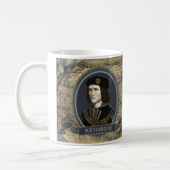 Café Caneca histórica de Richard III (Esquerda)