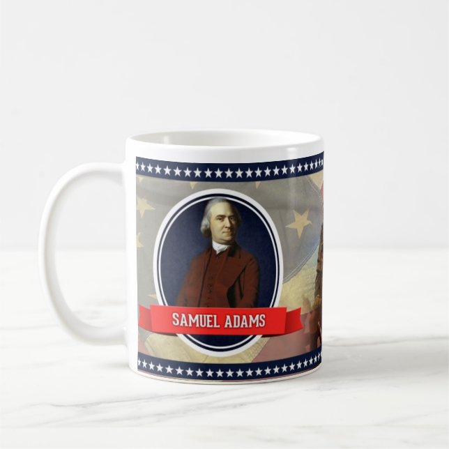 Café Caneca histórica de Samuel Adams (Esquerda)