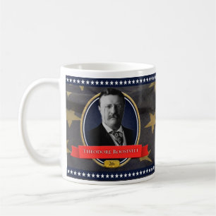 Café Caneca histórica de Theodore Roosevelt
