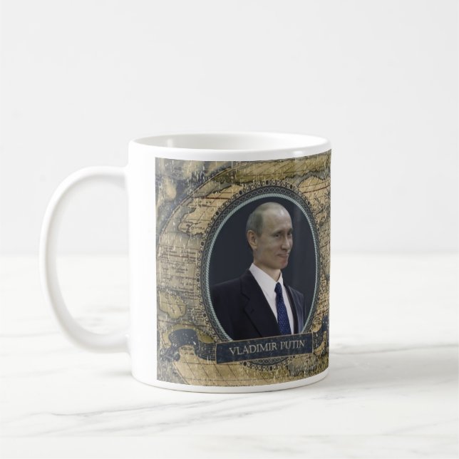 Café Caneca histórica de Vladimir Putin (Esquerda)