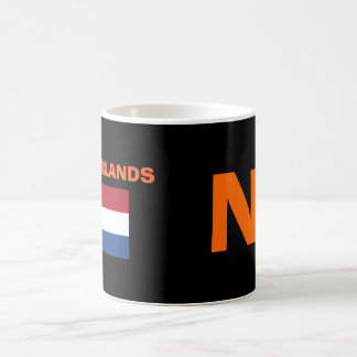 Café Caneca holandesa do código de país dos NL