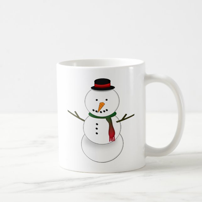 Café Caneca Homem de Neve (Direita)