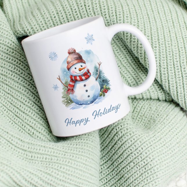 Café Caneca Homem de Neve Floco de Neve – Presente de I (Criador carregado)