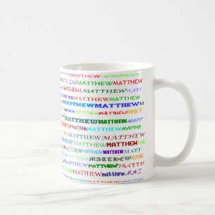 Café Caneca II do design de texto II de Matthew