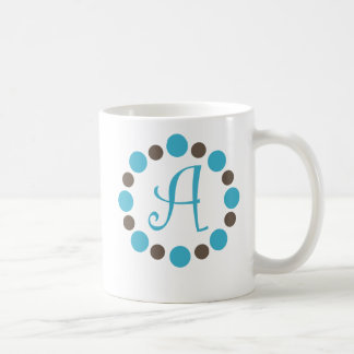 Café Caneca inicial "A " de Dotz