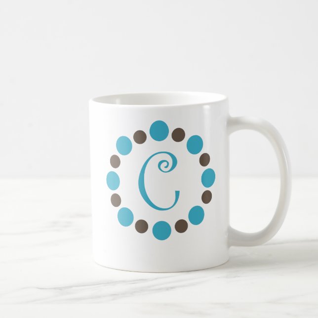 Café Caneca inicial "C " de Dotz (Direita)