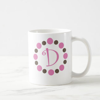 Café Caneca inicial "D " de Dotz