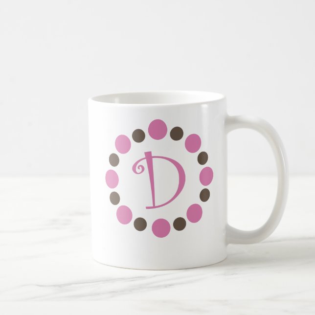 Café Caneca inicial "D " de Dotz (Direita)