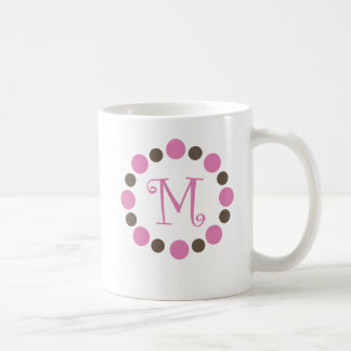 Café Caneca inicial "M " de Dotz