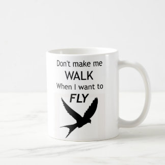 Café Caneca inspirador de ADHD - eu quero VOAR