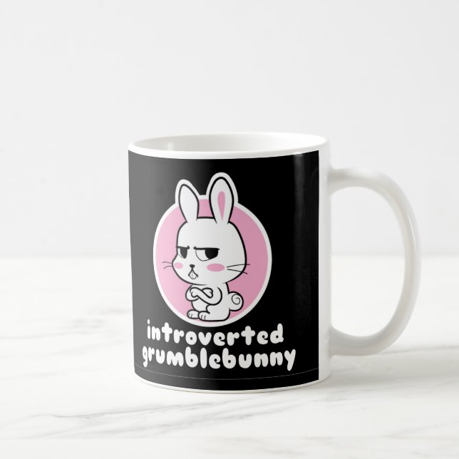 Café Caneca Introverted de Grumblebunny (Direita)