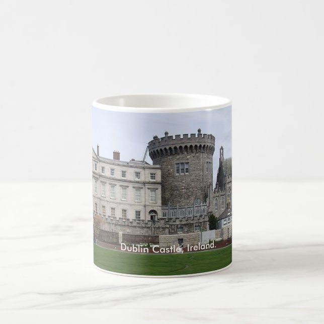 Café Caneca irlandesa, castelo histórico de Dublin, Irl (Centro)