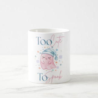 Café Caneca Kawaii de Halloween Pastel