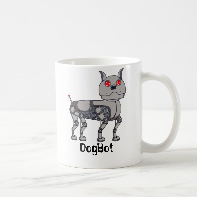 Café Caneca legal de DogBot (Direita)