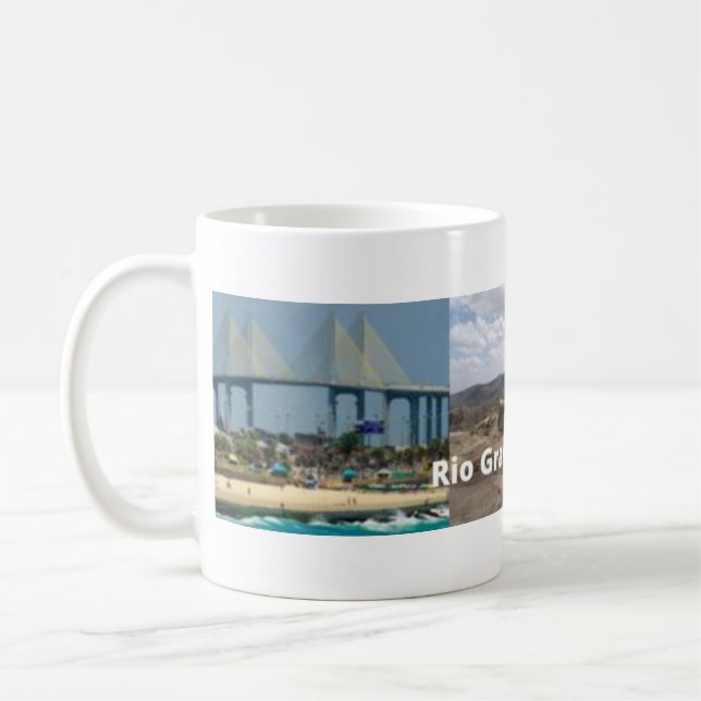 Café Caneca lembrança de Rio Grande do Norte - Brasil (Esquerda)