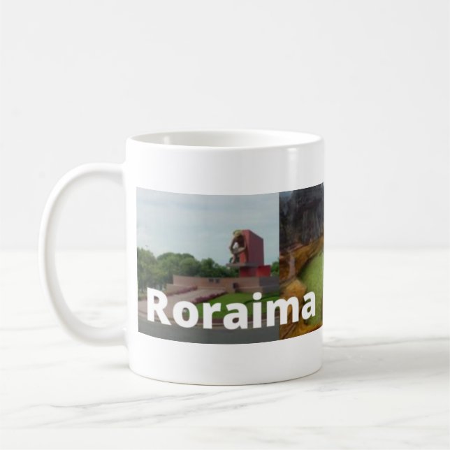Café Caneca lembrança de Roraima Brasil (Esquerda)