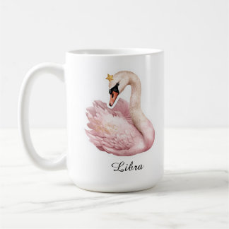 Café Caneca Libra Zodíaco Celestial - Arte de Escala Ro