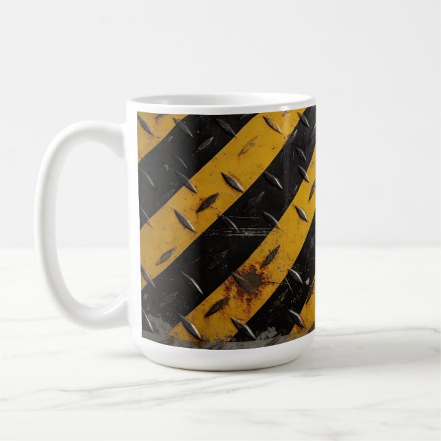 Café Caneca Listras de Alerta Industrial (Esquerda)
