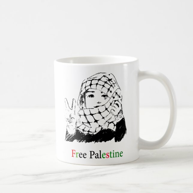 Café Caneca livre de Palestina (Direita)